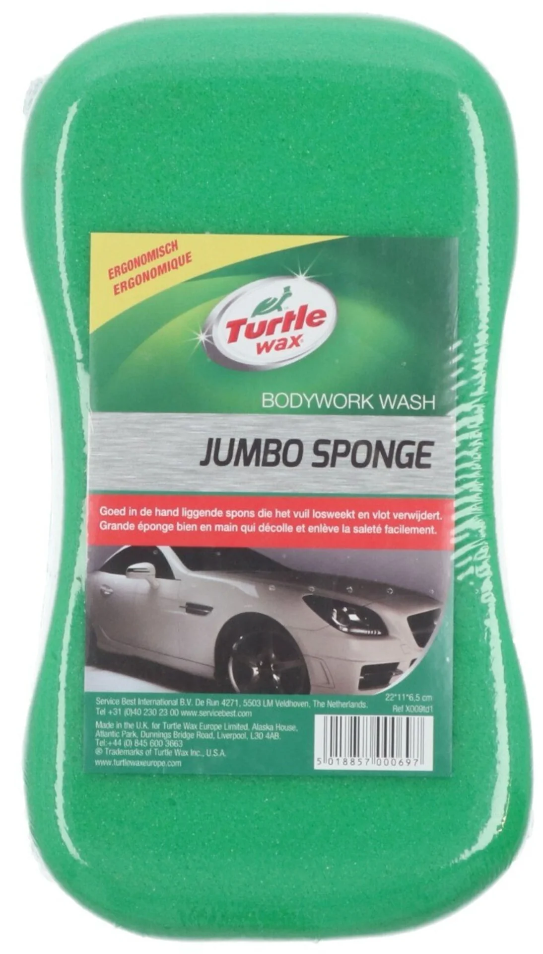 Turtle Wax Jumbo Sponge
