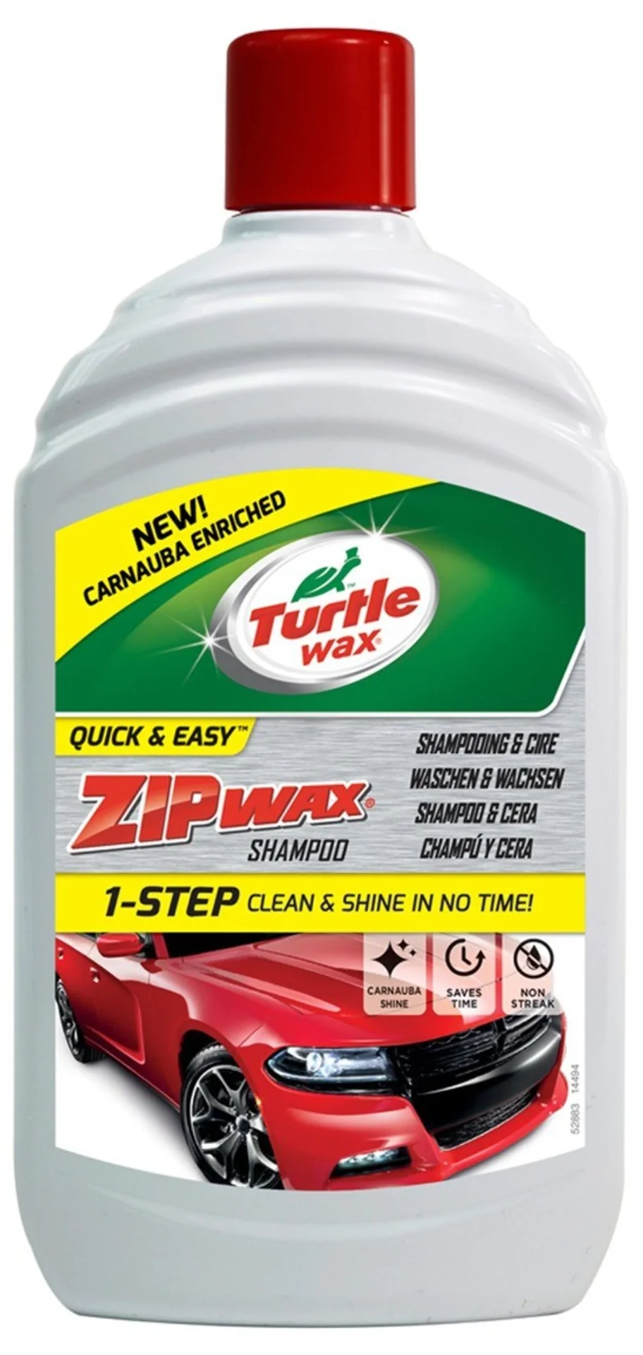 Turtle Wax Zip Wax Shampoo 500ml